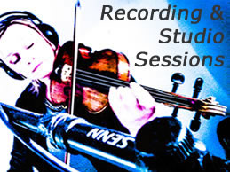 Sarh Whittingham session violinist.